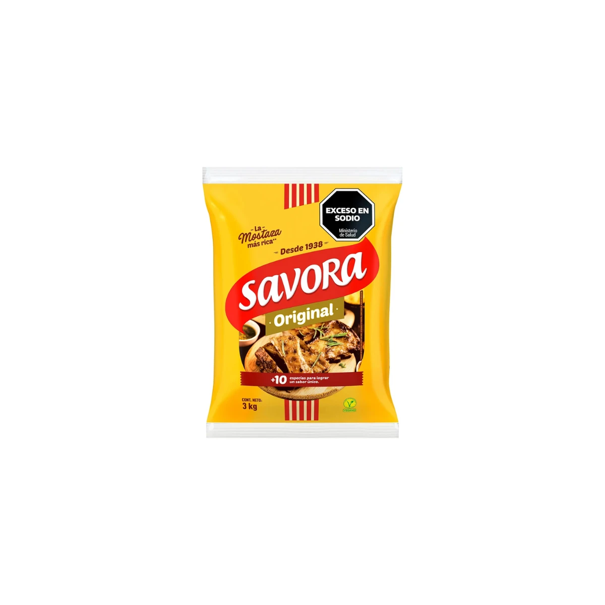 Mostaza Savora 3 kg
