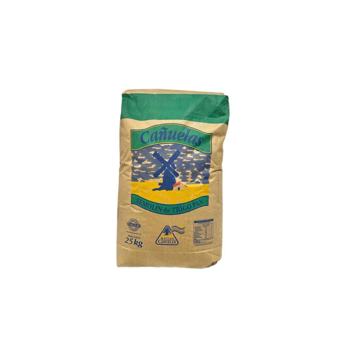 Harina Semolin Cañuelas 25 kg